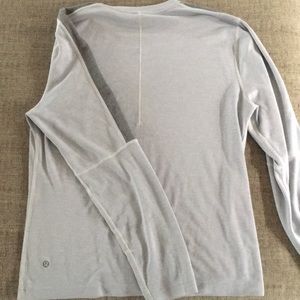 Lululemon long sleeve crew shirt Large